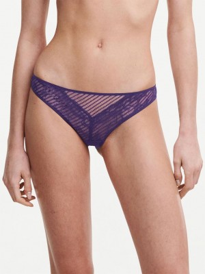 Chantelle tXture Brief Panties Club Purple | USA 2502YUX