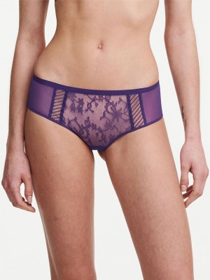 Chantelle tXture Hipster Panties Club Purple | USA 2496SOG