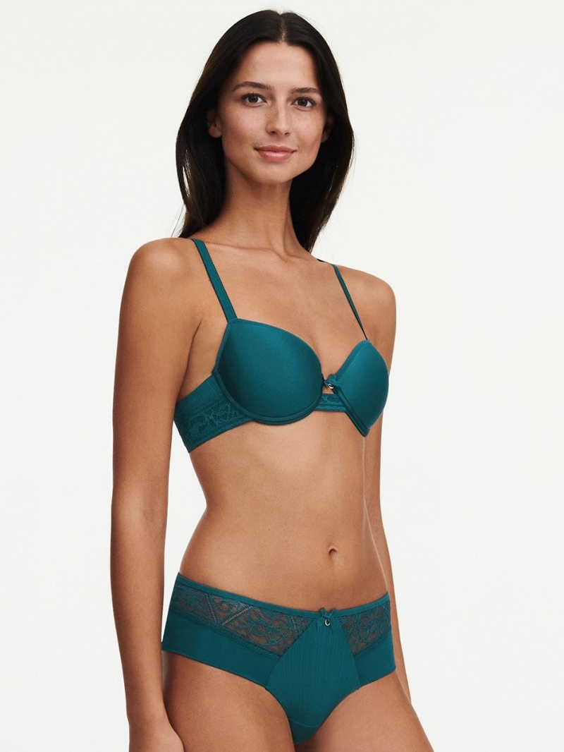 Chantelle Alto Memory Foam Bras Emerald | USA 1098ORX