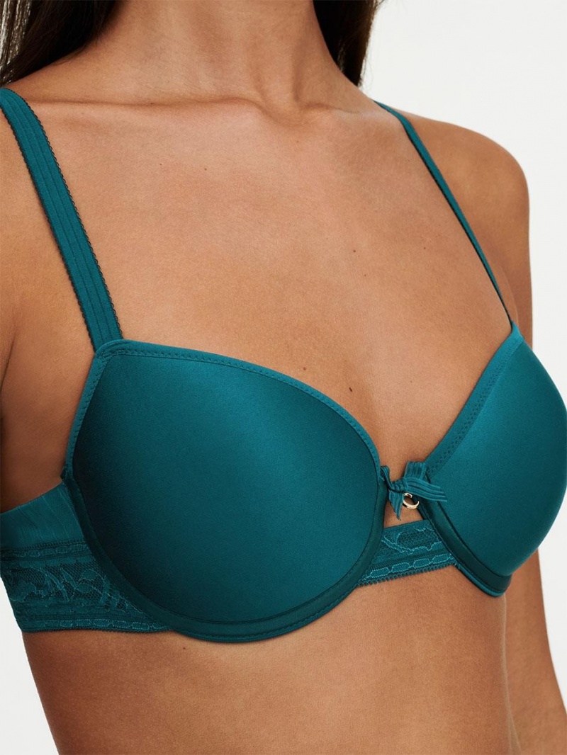 Chantelle Alto Memory Foam Bras Emerald | USA 1098ORX