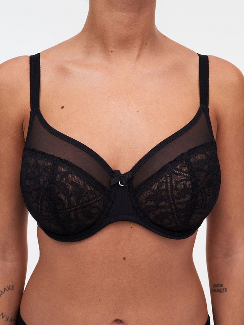 Chantelle Alto Underwire Bras Black | USA 1189CEI