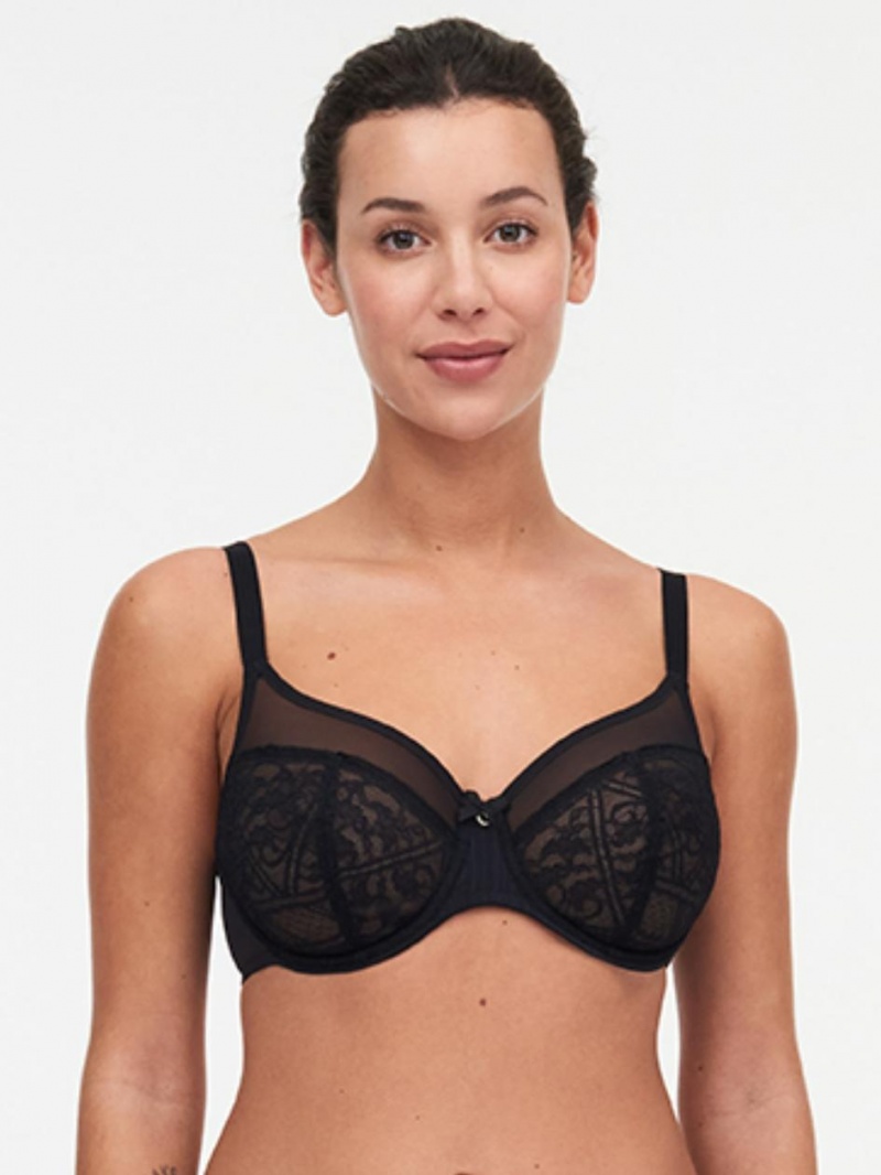 Chantelle Alto Underwire Bras Black | USA 1189CEI