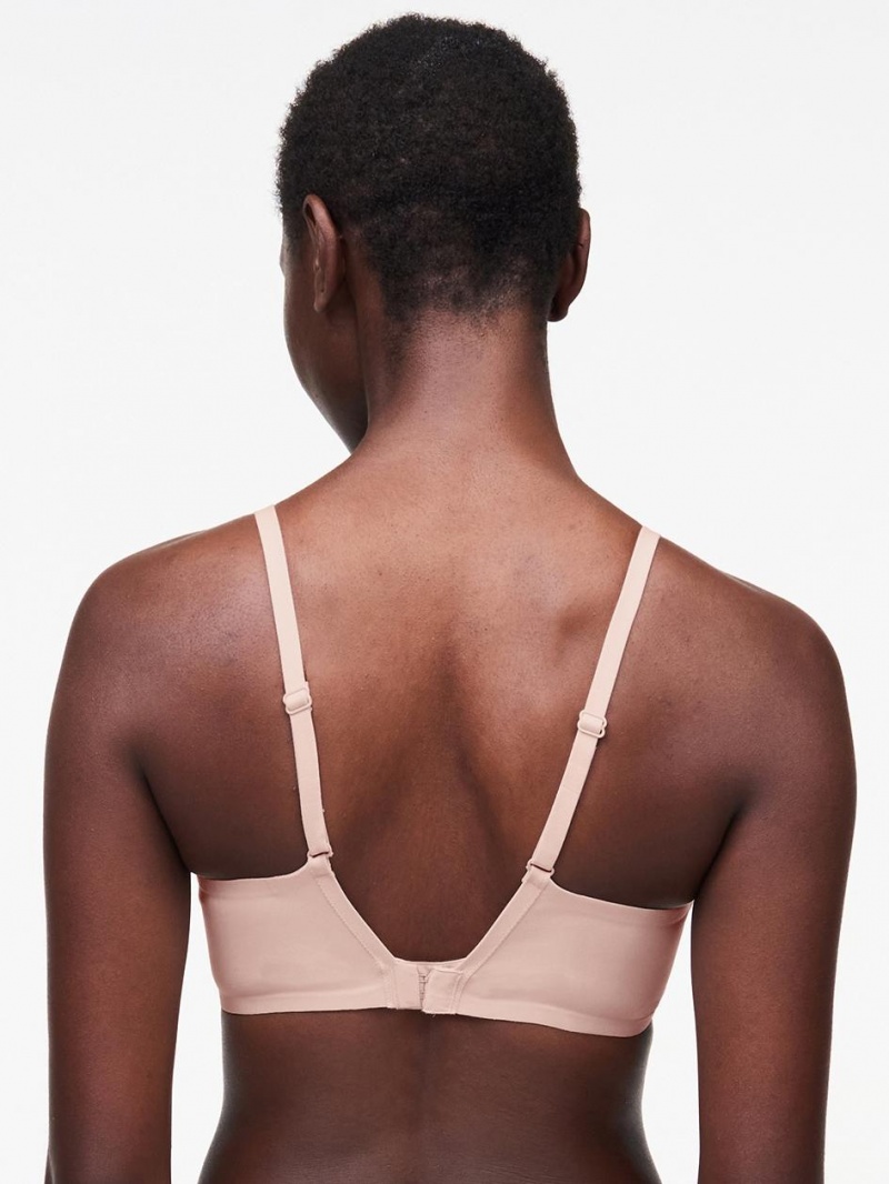 Chantelle Bare Essential Custom Fit T-Shirt Bras Nude Rose | USA 1465SOB