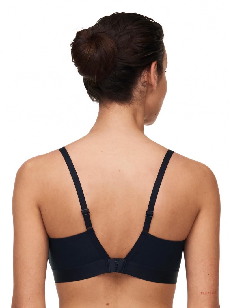 Chantelle Bare Essential Lightweight Wireless Bras Black | USA 1495HKW