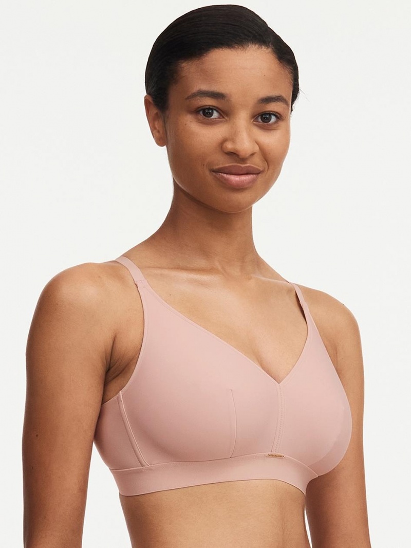 Chantelle Bare Essential Lightweight Wireless Bras Nude Rose | USA 1498LHT