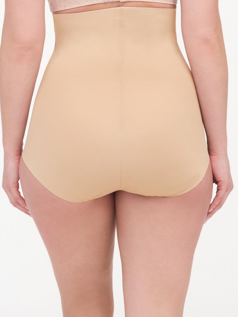 Chantelle Basic Shaping High Waist Brief Shapewear Nude Sand | USA 2124XFU