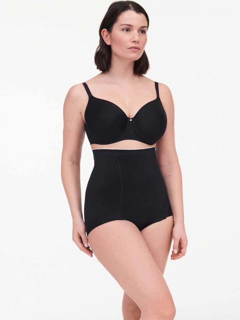 Chantelle Basic Shaping High Waist Brief Shapewear Black | USA 2125CEI