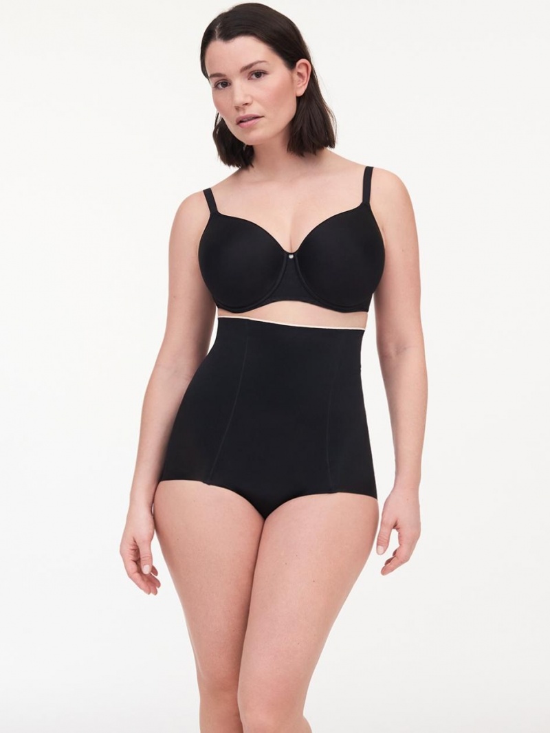 Chantelle Basic Shaping High Waist Brief Shapewear Black | USA 2125CEI