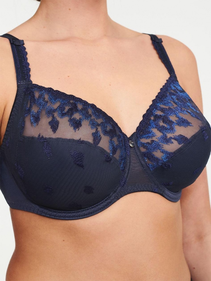 Chantelle Bold Curve Full Coverage Unlined Bras Blue Shades | USA 1134LHT