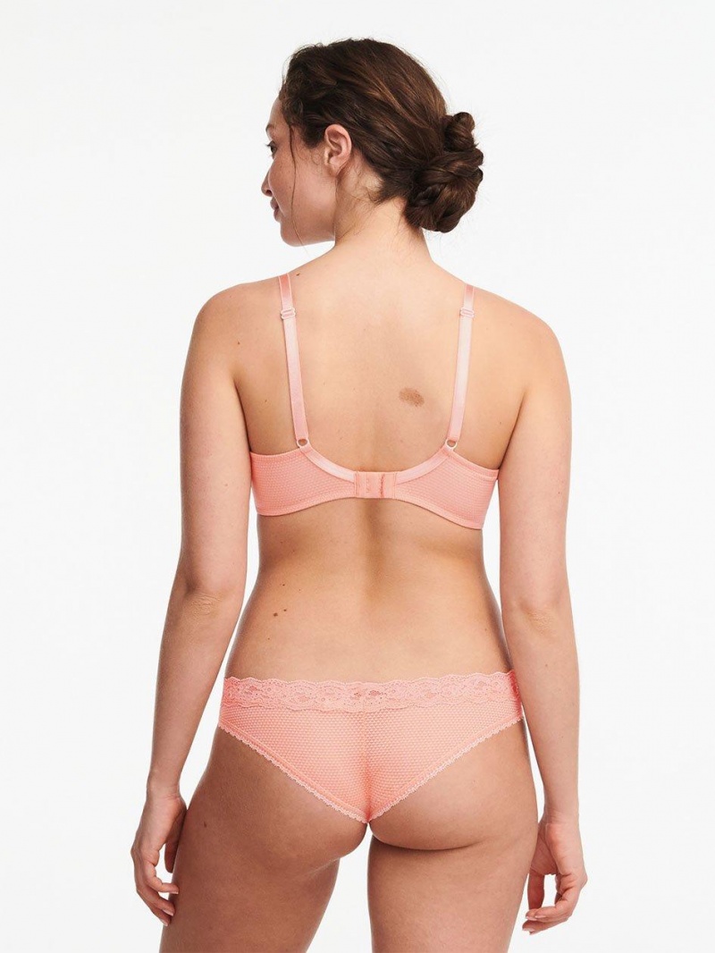 Chantelle Brooklyn Plunge, Passionata designed by CL Bras Candlelight Peach | USA 1406TVJ