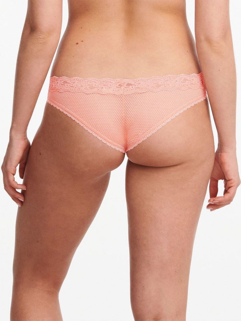 Chantelle Brooklyn Thong, Passionata designed by CL Panties Candlelight Peach | USA 1704JJE