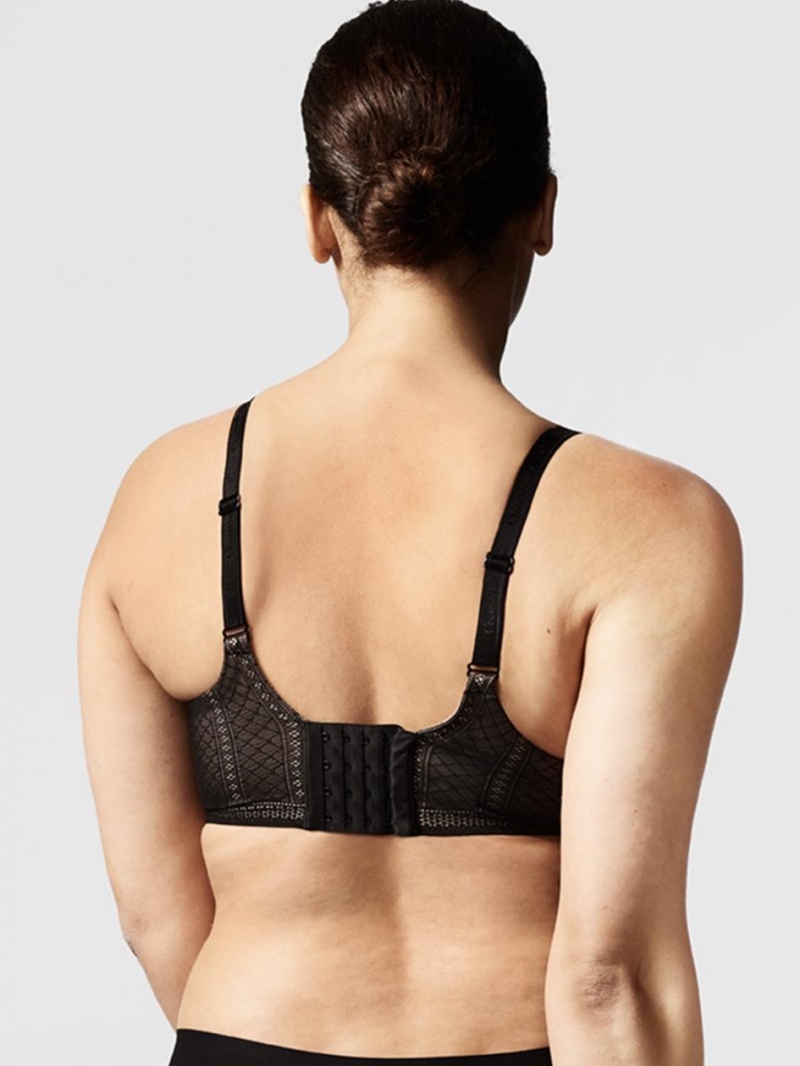 Chantelle C Idéal Back Smoothing Bras Black | USA 1219MAS