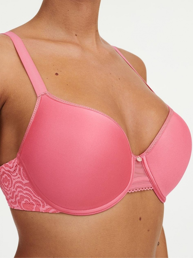 Chantelle C Jolie Comfort Convertible T-Shirt Bras Coralin | USA 1446LHT