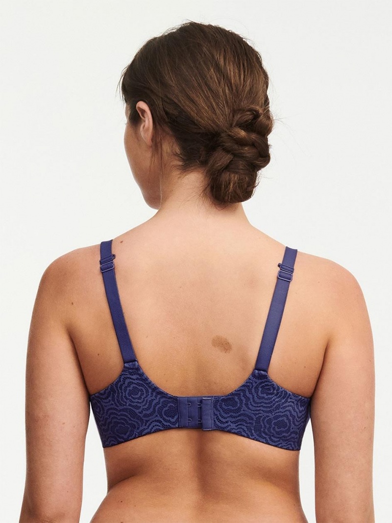 Chantelle C Jolie Comfort Convertible T-Shirt Bras Blue Danube | USA 1613RWH