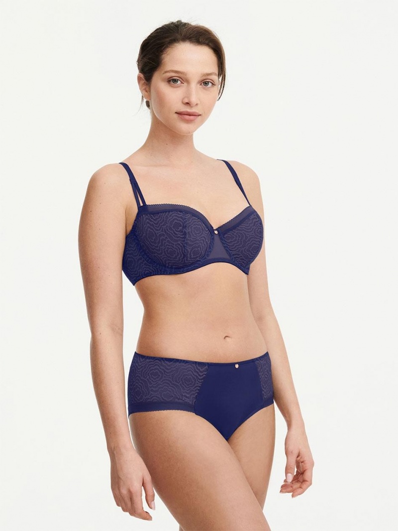 Chantelle C Jolie Demi Bras Blue Danube | USA 1610QZD