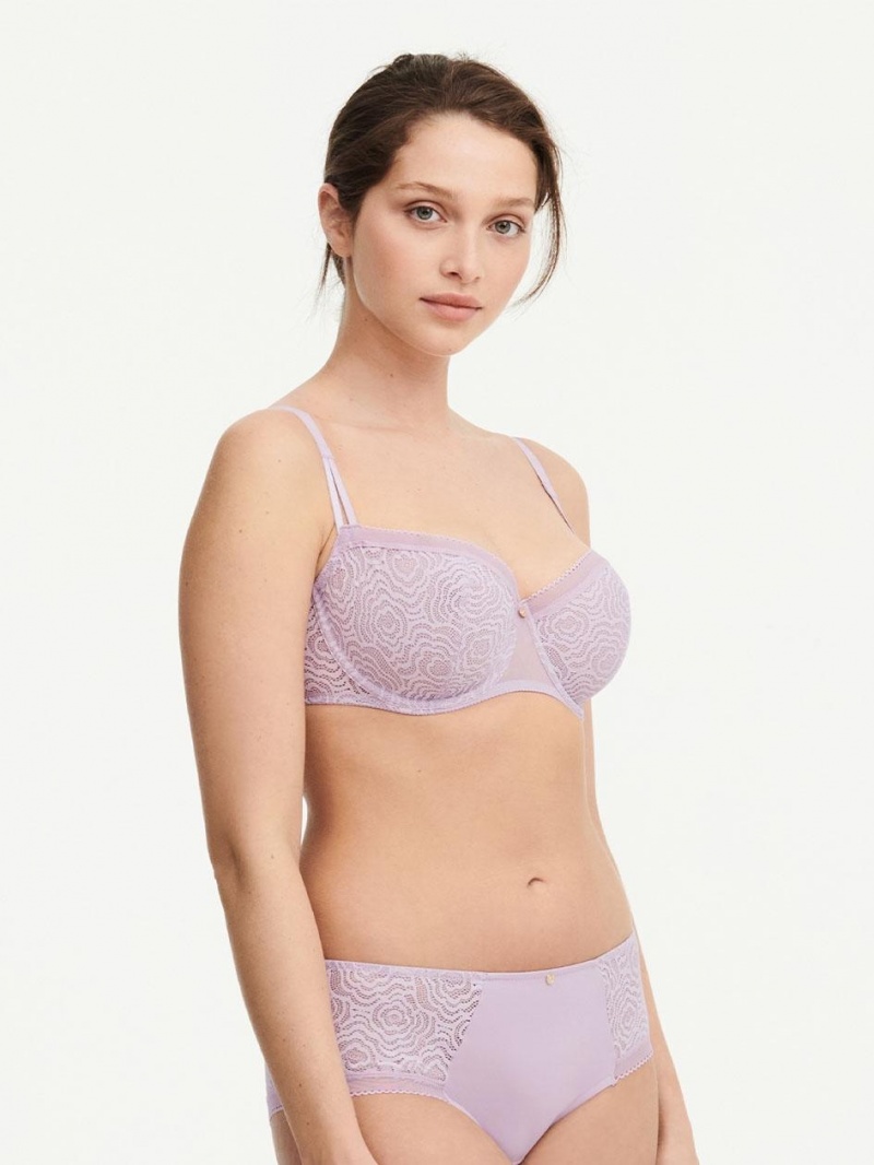 Chantelle C Jolie Demi Bras Lavender Frost | USA 1520GLQ