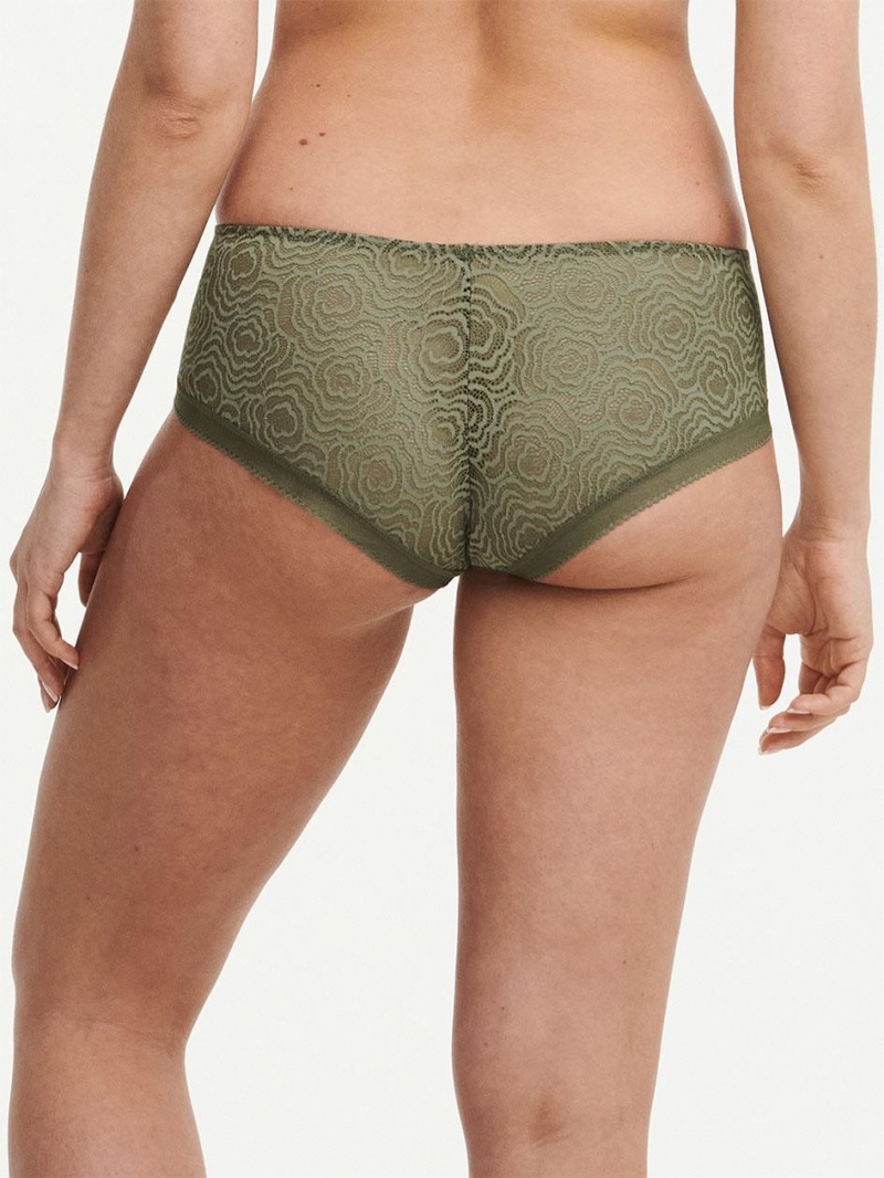 Chantelle C Jolie Hipster Panties Khaki Army | USA 2074VDO