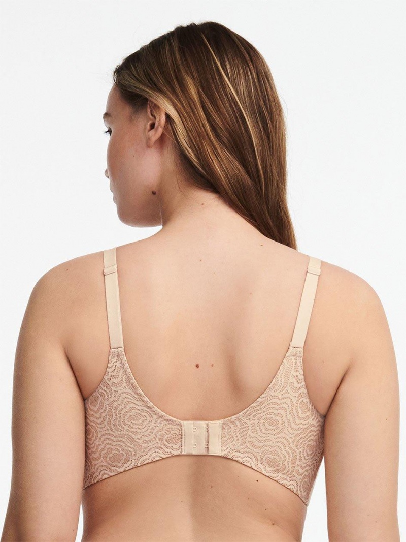 Chantelle C Jolie Wirefree T-Shirt Bras Nude Rose | USA 1490APV