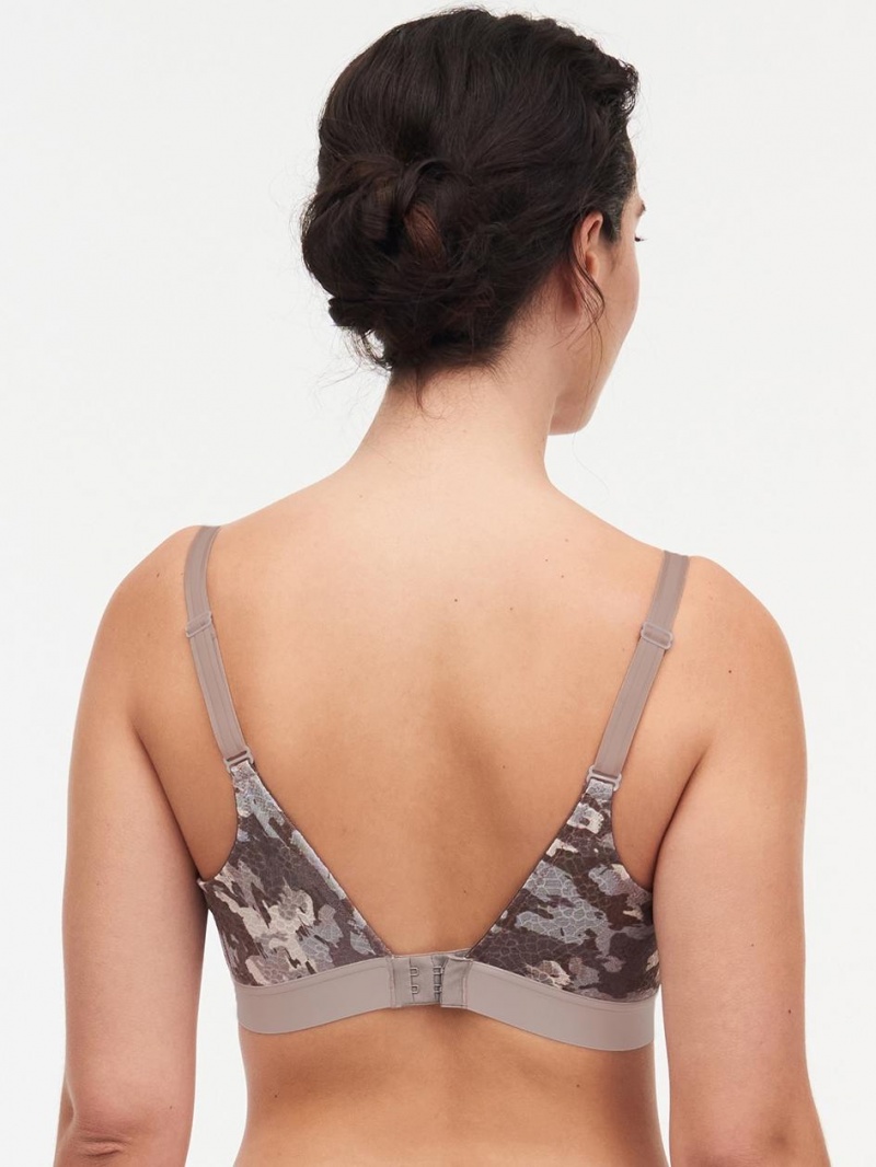 Chantelle C Magnifique Full Bust Wirefree Bras Camo Print | USA 1026GLQ