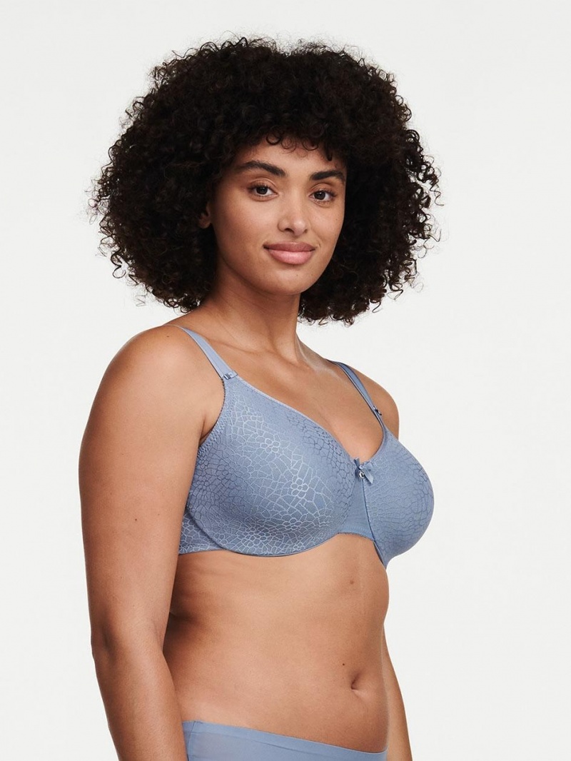 Chantelle C Magnifique Seamless Unlined Minimizer Bras Grey Mist | USA 1012QZD