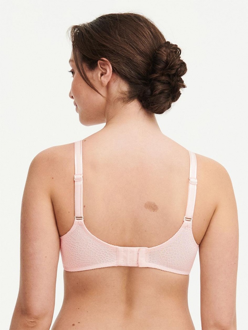 Chantelle C Magnifique Seamless Unlined Minimizer Bras Blushing Pink | USA 1589YUK