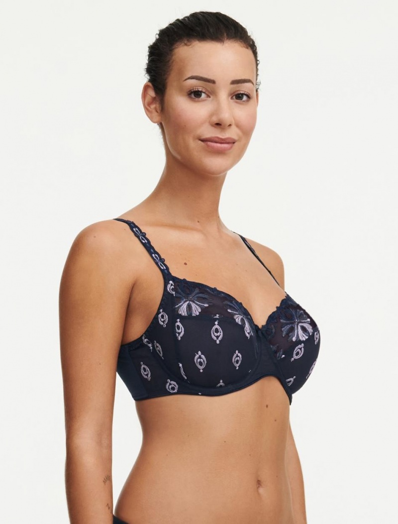 Chantelle Champs Elysées Full Coverage Unlined Bras Seaborne Multicolor | USA 2306XFU