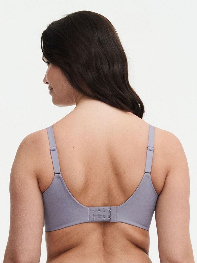 Chantelle Comfort Chic Back Shaping Minimizer Bras Smoke Grey | USA 1504NBA