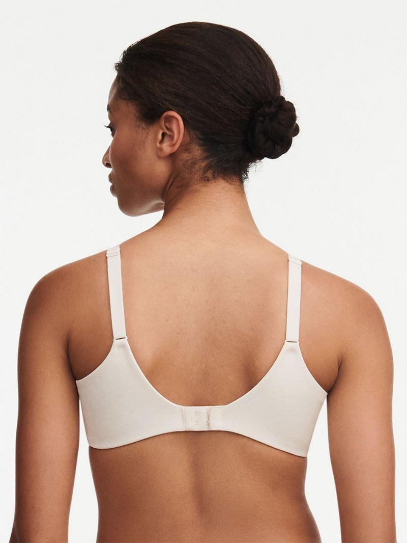 Chantelle Comfort Chic Back Shaping Minimizer Bras Talc | USA 1535RWH