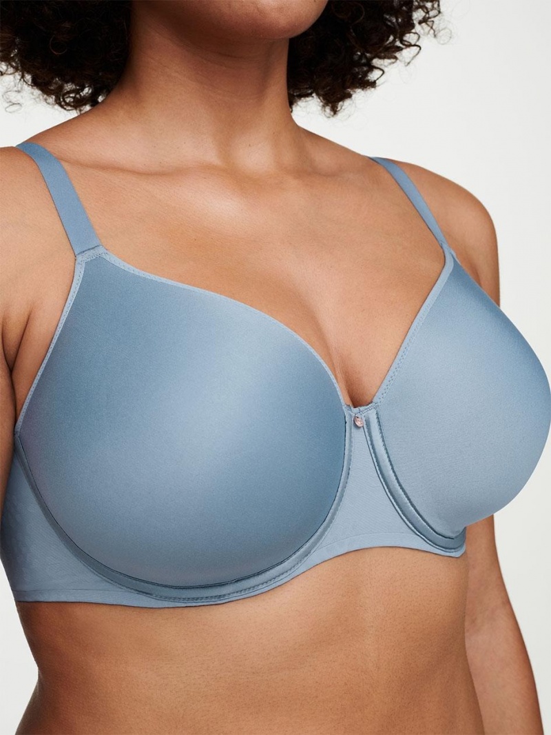 Chantelle Comfort Chic Full Coverage Custom Fit Bras Grey Mist | USA 1549KIR