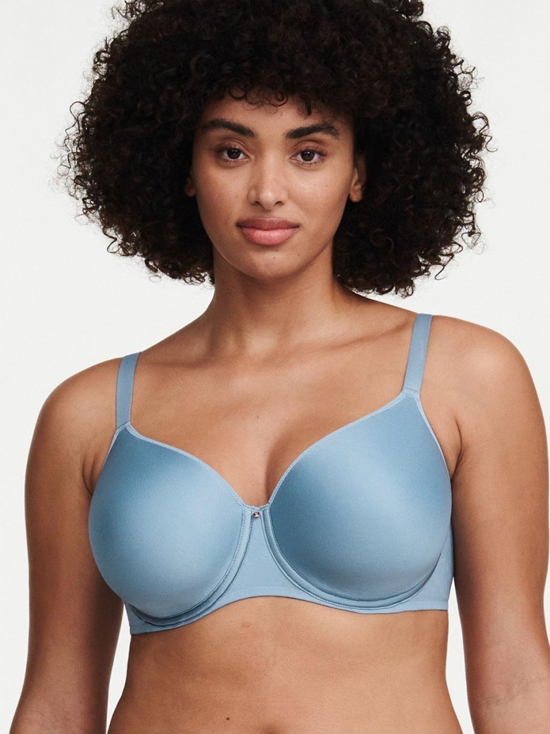 Chantelle Comfort Chic Full Coverage Custom Fit Bras Grey Mist | USA 1549KIR