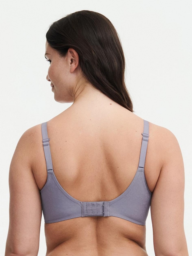 Chantelle Comfort Chic Full Coverage Custom Fit Bras Smoke Grey | USA 1591ISZ