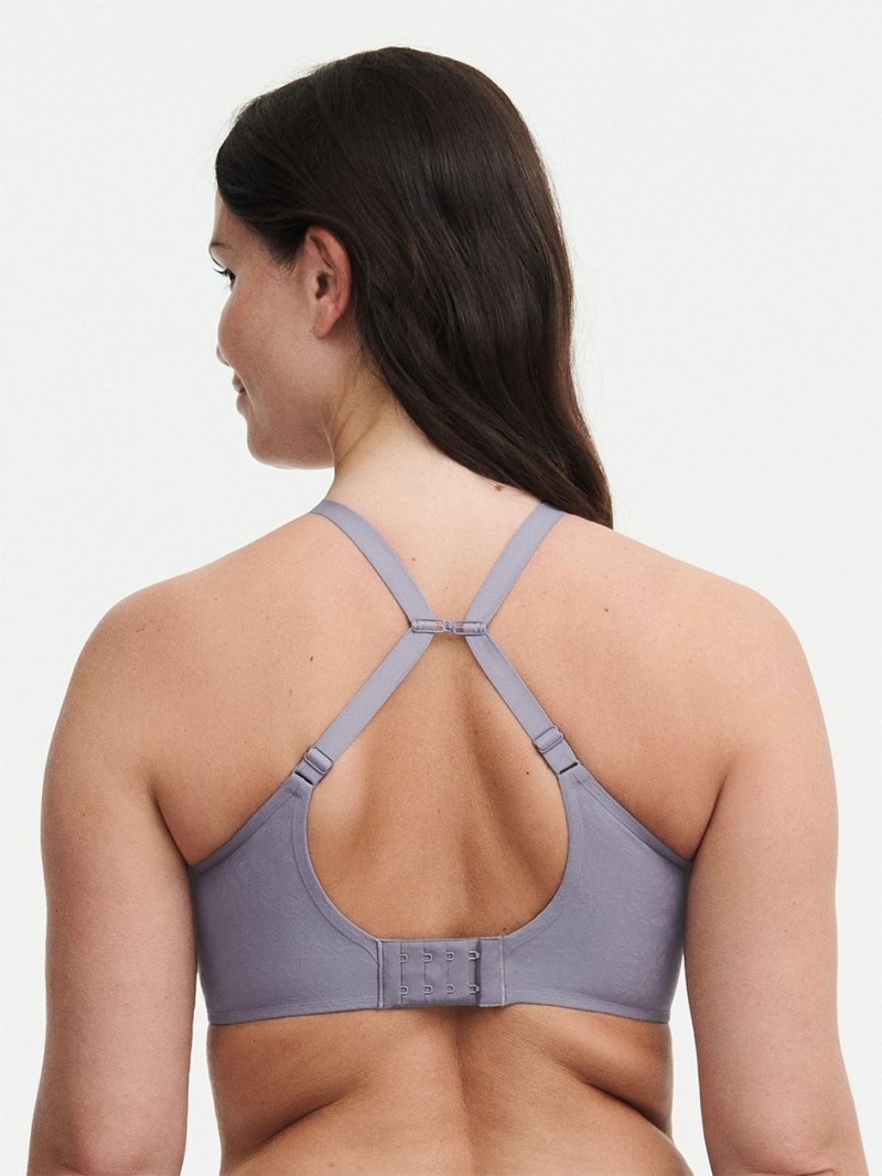 Chantelle Comfort Chic Full Coverage Custom Fit Bras Smoke Grey | USA 1591ISZ