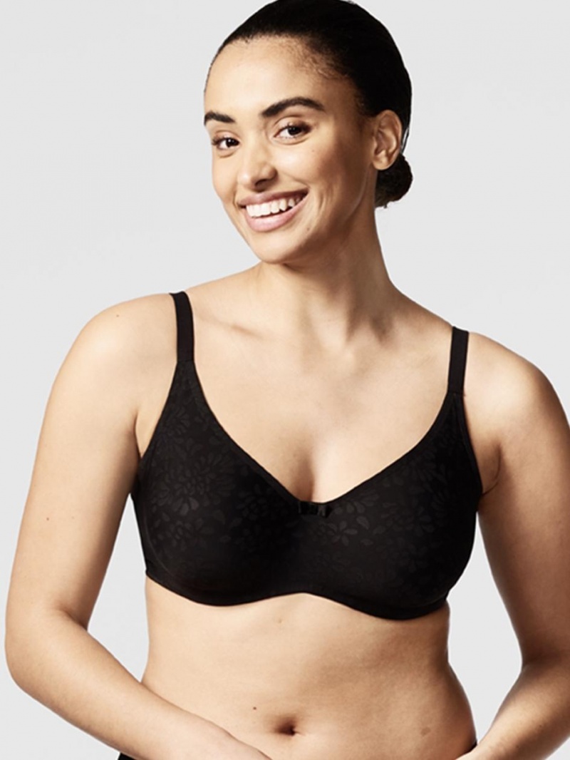 Chantelle Comfort Chic Underwire Bras Black | USA 1158JJE