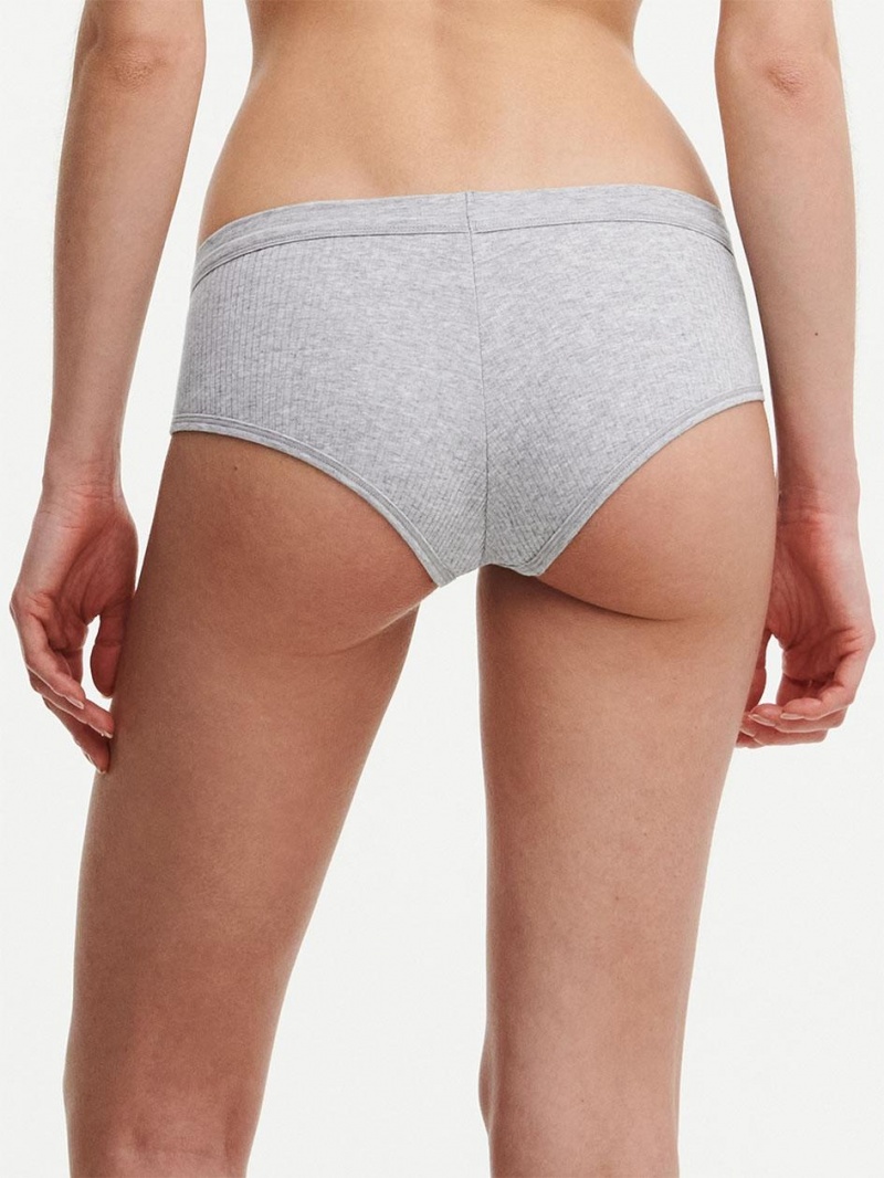 Chantelle Cotton Comfort Hipster Panties Mixed Grey | USA 2064DNN