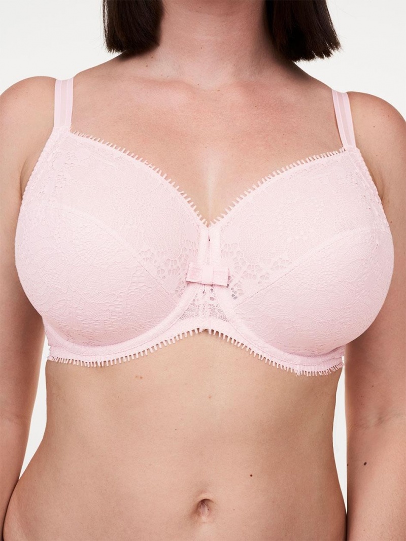 Chantelle Day to Night Full Coverage Unlined Bras Porcelain Pink | USA 2130QZD