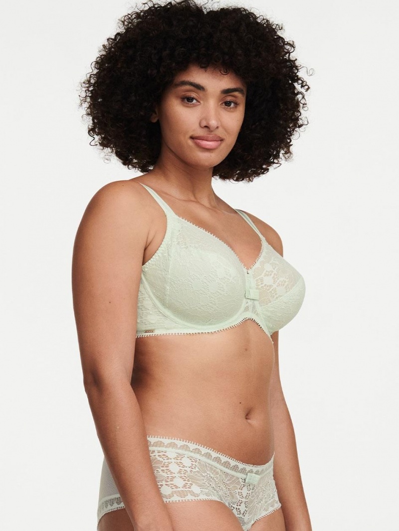 Chantelle Day to Night Full Coverage Unlined Bras Green Lily | USA 2140APV