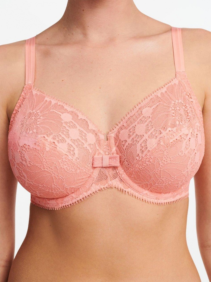 Chantelle Day to Night Full Coverage Unlined Bras Candlelight Peach | USA 2247FMM