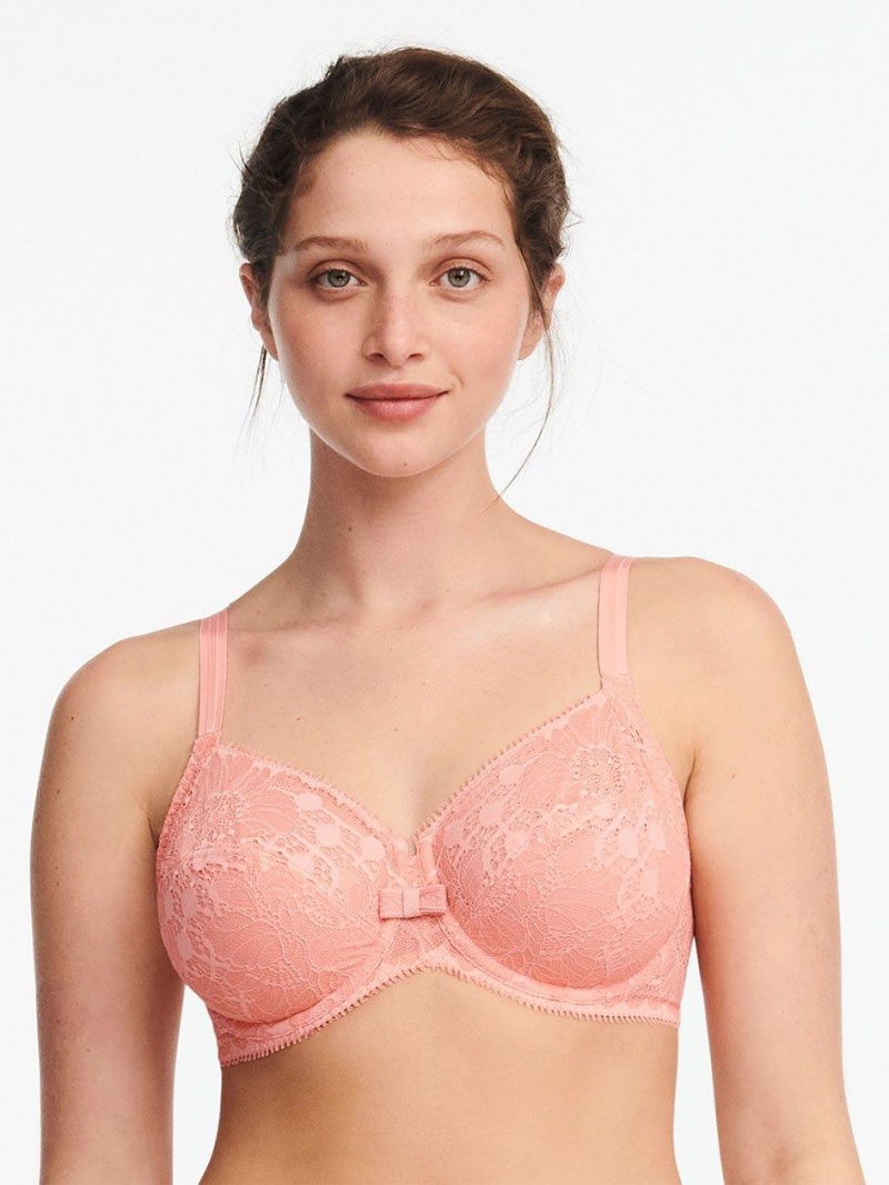 Chantelle Day to Night Full Coverage Unlined Bras Candlelight Peach | USA 2247FMM