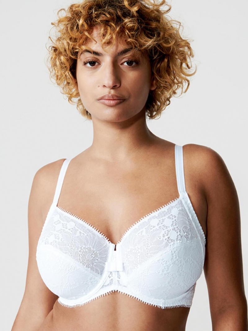 Chantelle Day to Night Full Coverage Unlined Bras White | USA 2263RWH