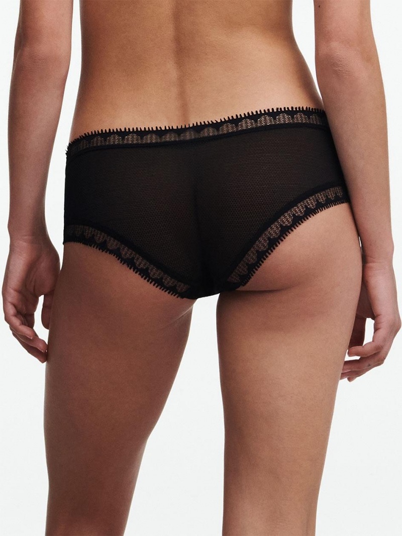 Chantelle Day to Night Hipster Panties Black | USA 2413JJP