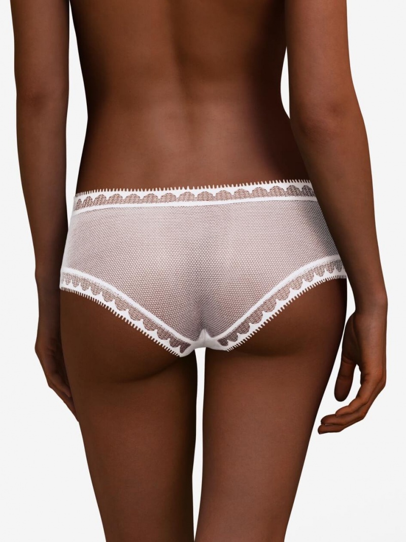 Chantelle Day to Night Hipster Panties White | USA 2462ZGU