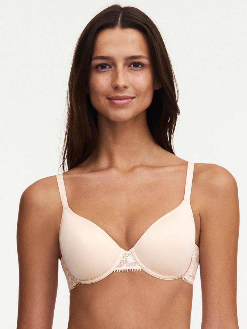 Chantelle Day to Night Smooth Custom Fit Bras Nude Blush | USA 1515PQC