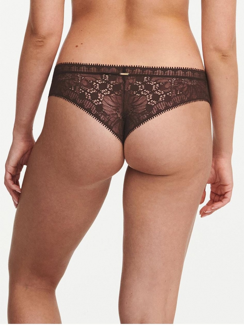 Chantelle Day to Night Tanga Panties Nude Chestnut | USA 2369ORK