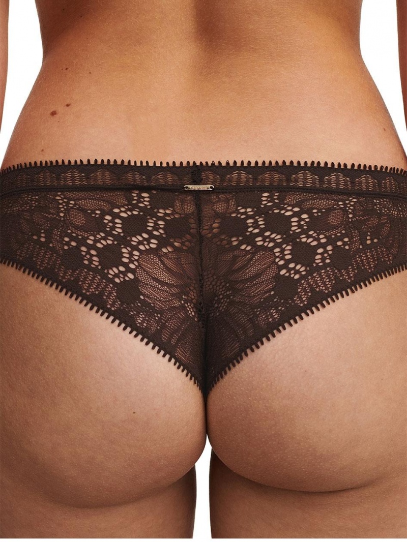 Chantelle Day to Night Tanga Panties Nude Chestnut | USA 2369ORK