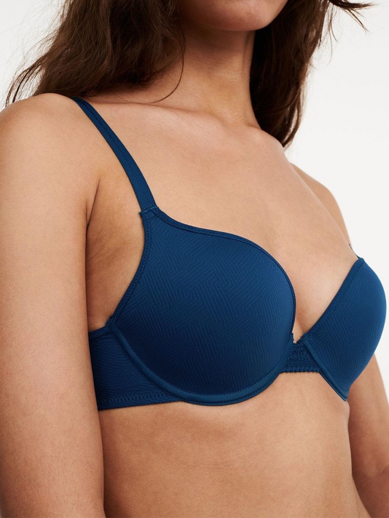 Chantelle Dream Today Push Up, Passionata designed by CL Bras Deep Blue | USA 1116QZD