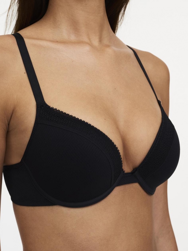 Chantelle Dream Today Push Up, Passionata designed by CL Bras Black | USA 1147YUK