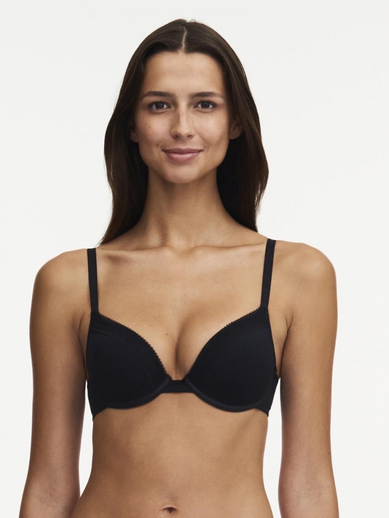 Chantelle Dream Today Push Up, Passionata designed by CL Bras Black | USA 1147YUK