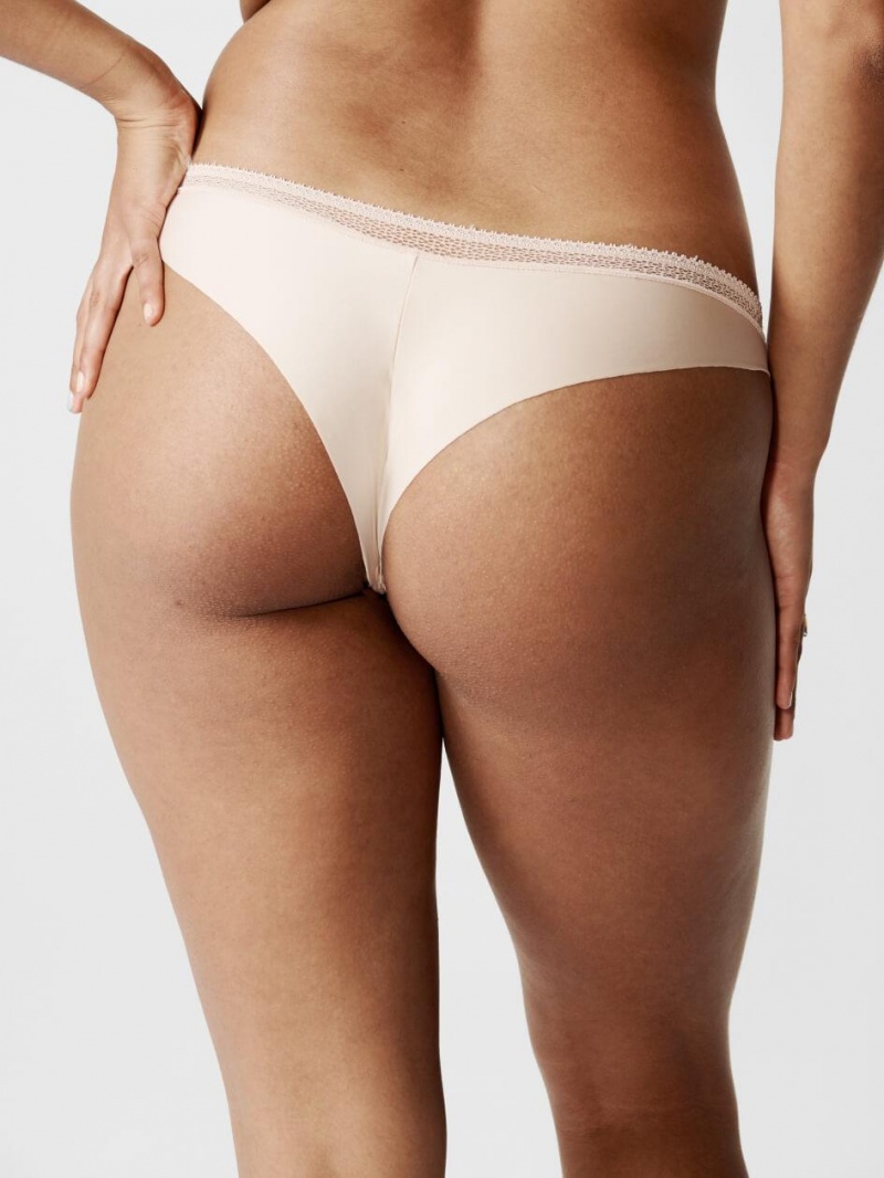 Chantelle Dream Today Tanga, Passionata designed by CL Panties Nude Rose | USA 1671PQC