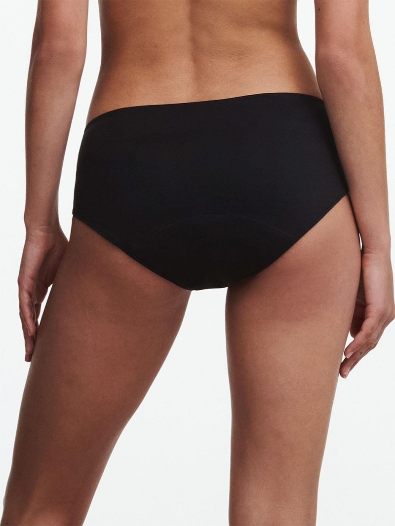 Chantelle Essential Leakproof Hipster Panties Black | USA 1904ORX