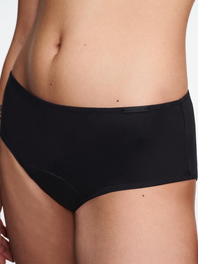 Chantelle Essential Leakproof Hipster Panties Black | USA 1904ORX